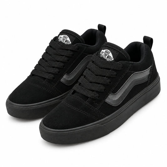 Vans Knu Skool All Black - Vista lateral